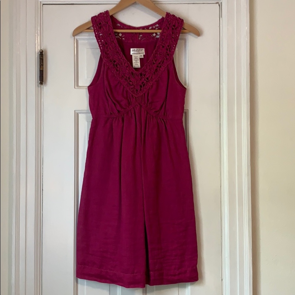 Max Studio Linen Dress
